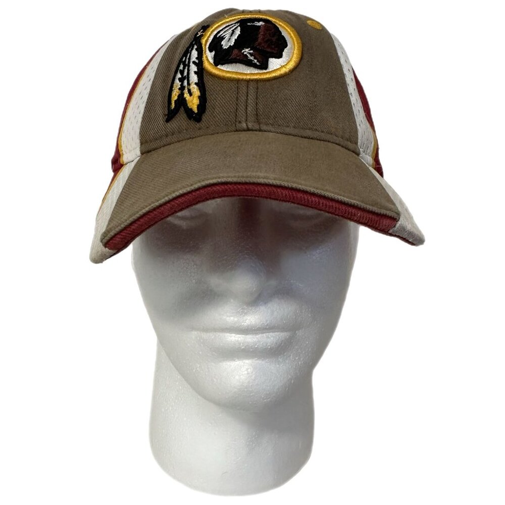 Washington Redskins Reebok NFL Equipment Embroidered Flex Fit Hat Vintage